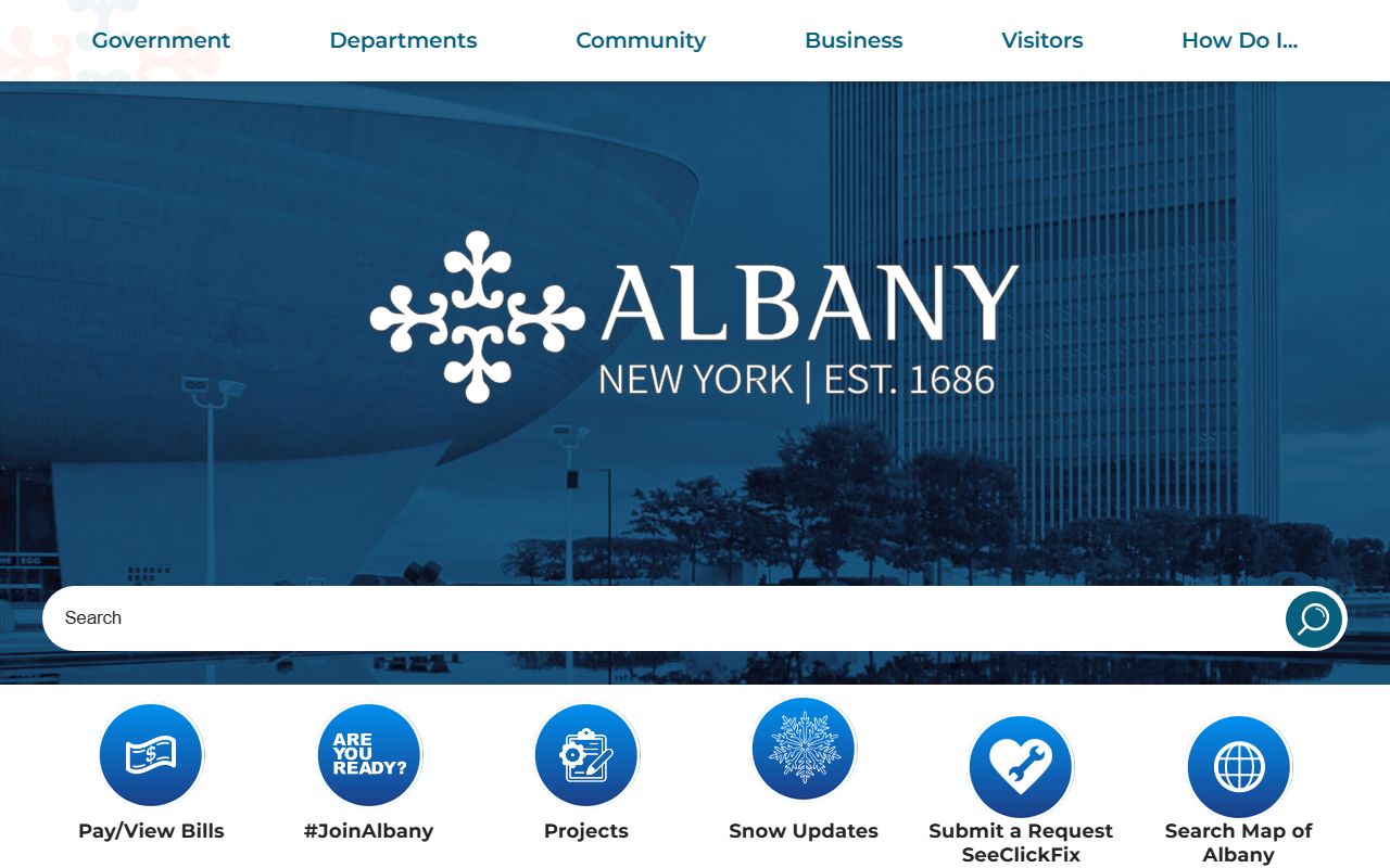 City of Albany official criminal records and court resources