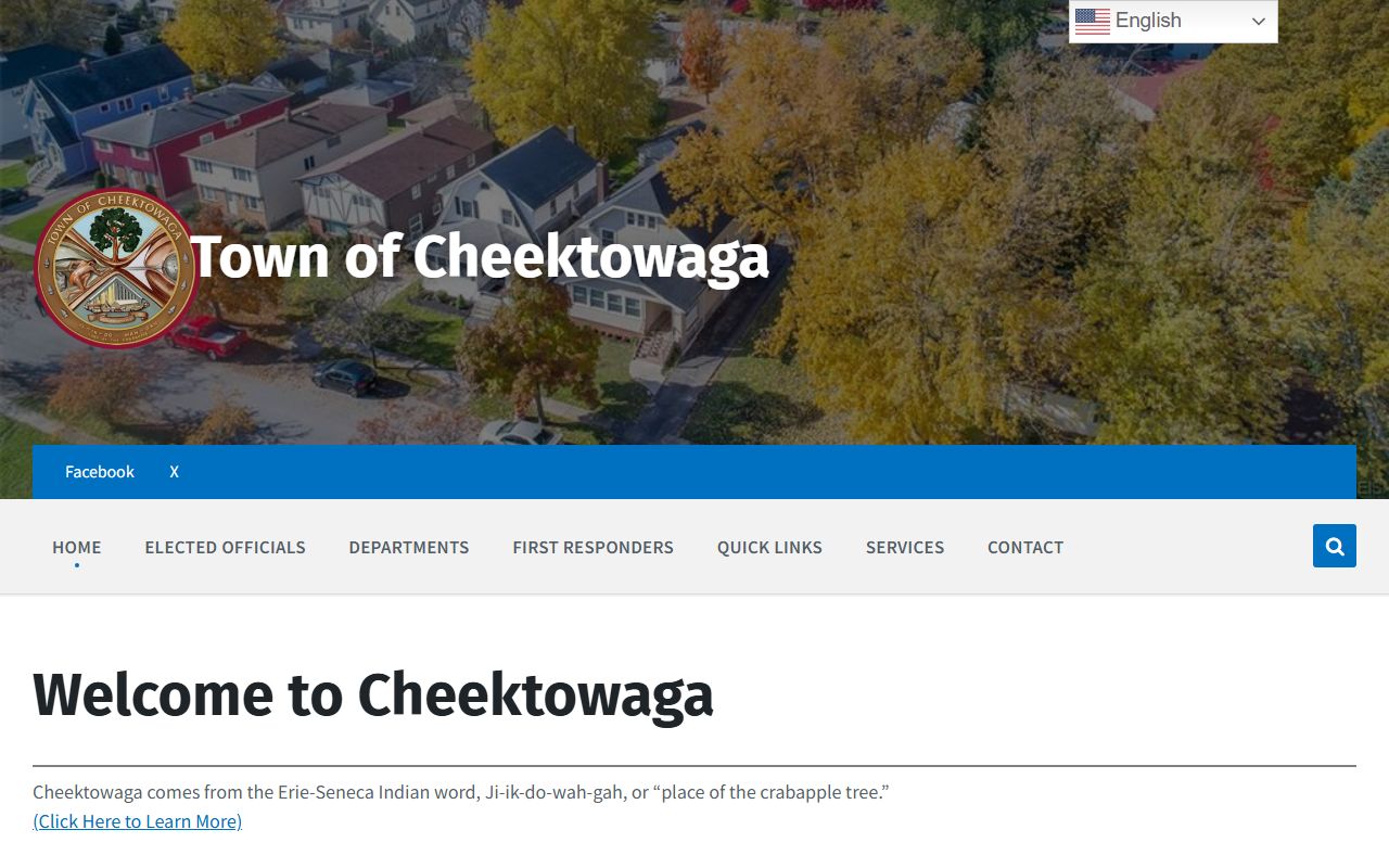 Town of Cheektowaga official criminal records resources