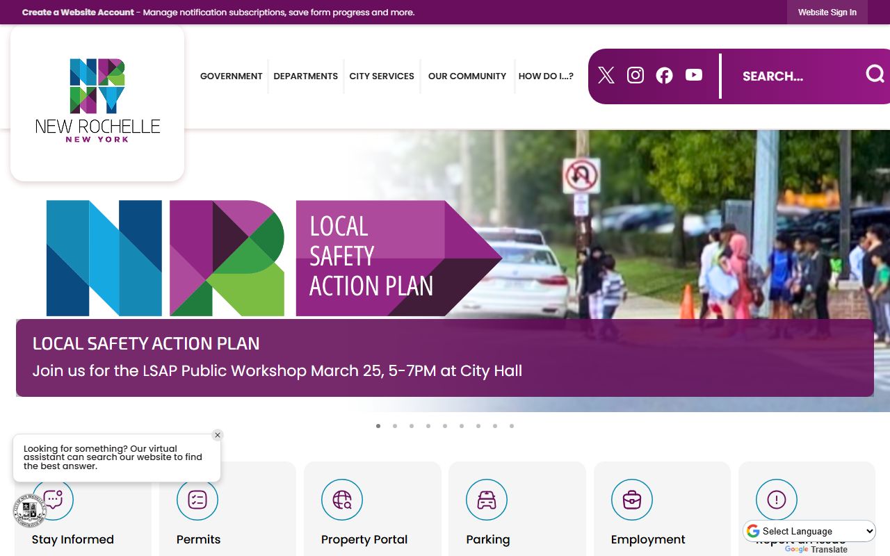 City of New Rochelle criminal records resources