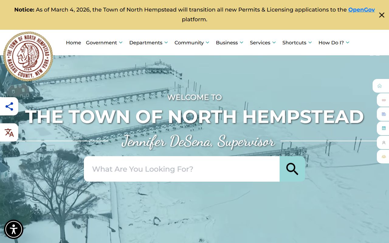 Town of North Hempstead official website