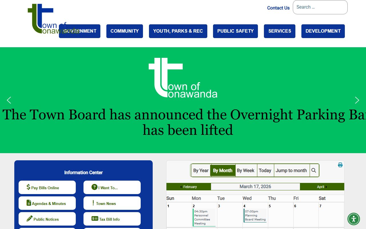 Town of Tonawanda official criminal records resources