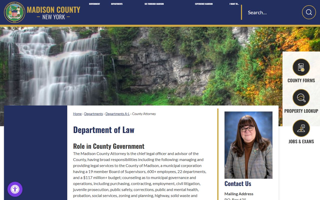 Madison County Clerk office for criminal records in Wampsville