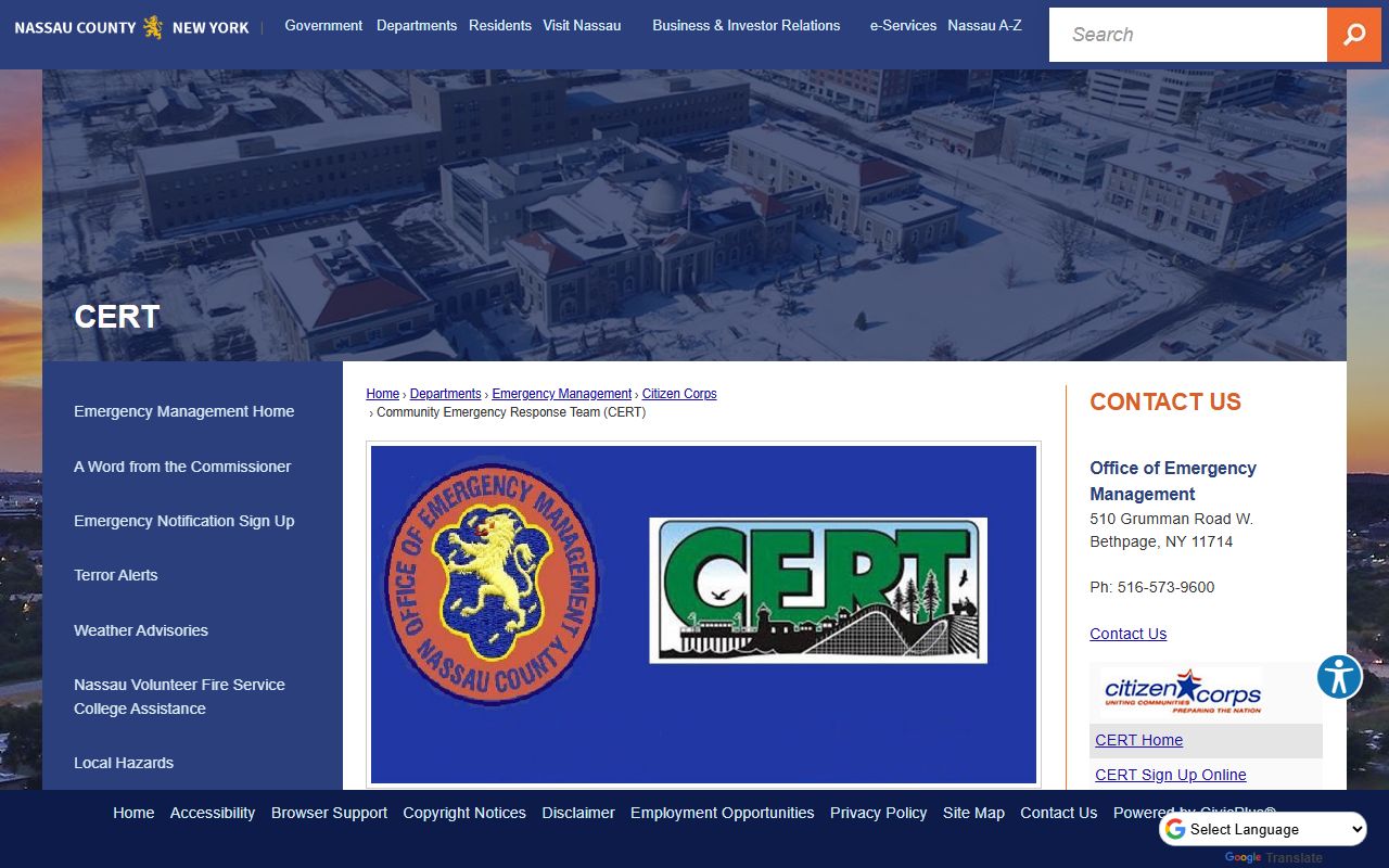 Nassau County District Court for criminal cases